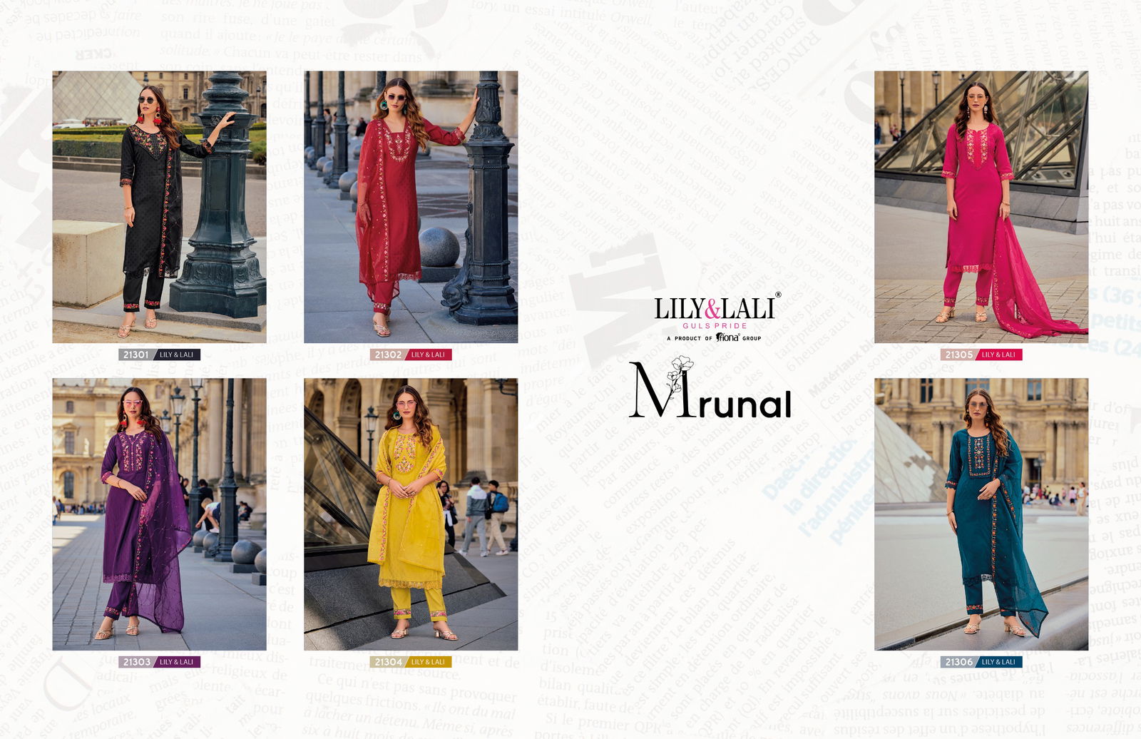 Mrunal By Lily And Lali Jacquard Silk Embroidery Kurti With Bottom Dupatta Wholesalers In Delhi
